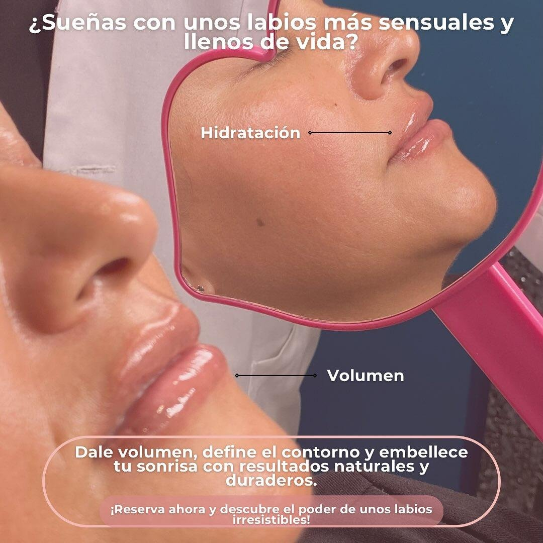Tratamiento de labios con hidratación y volumen